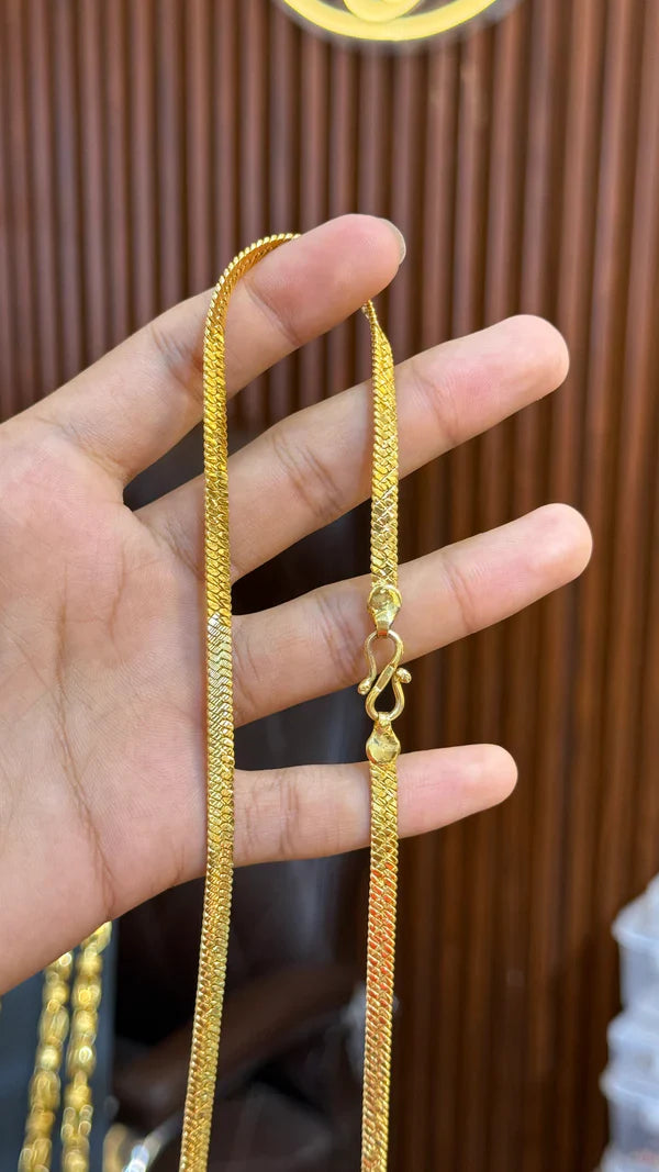 Mini highway chain 1 Gm Gold Plated