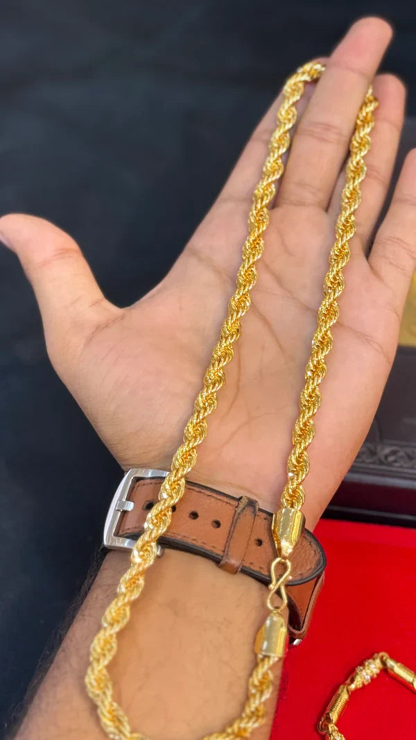 Rassi 1 Gm Gold Plated Chain